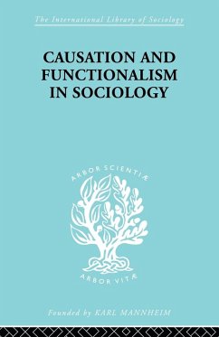 Cover Causation and Functionalism in Sociology