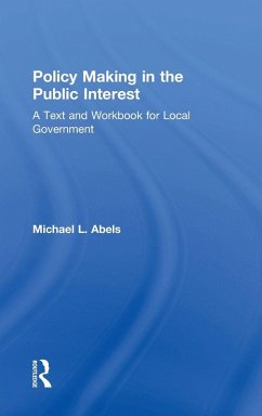 Cover Policy Making in the Public Interest