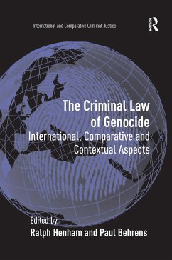 The Criminal Law of Genocide - Behrens, Paul