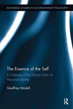 The Essence of the Self - Madell, Geoffrey