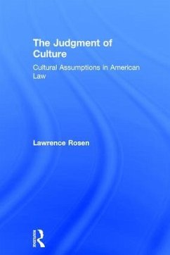 The Judgment of Culture - Rosen, Lawrence