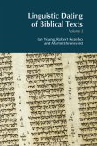 Linguistic Dating of Biblical Texts: Volume 2 Linguistic Dating of Biblical Texts: Volume 2