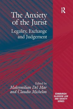 The Anxiety of the Jurist - Michelon, Claudio