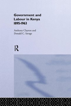 Cover Government and Labour in Kenya 1895-1963