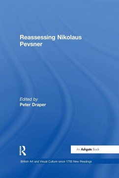 Cover Reassessing Nikolaus Pevsner