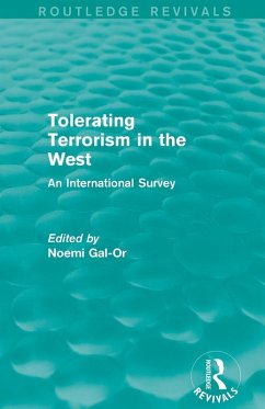 Tolerating Terrorism in the West - Gal-Or, Noemi