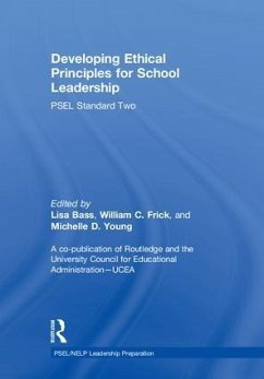 Cover Developing Ethical Principles for School Leadership