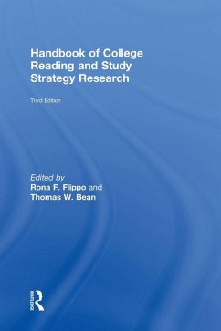 Handbook of College Reading and Study Strategy Research