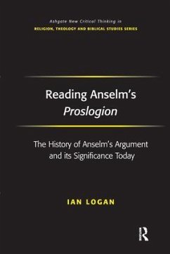 Reading Anselm's Proslogion - Logan, Ian