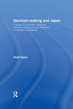 Decision-Making & Japan - Taplin, Ruth