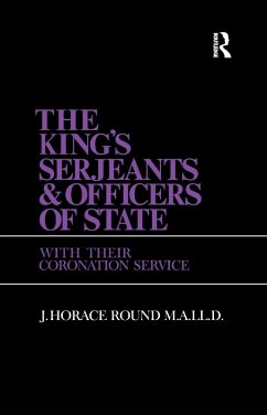 King S Sergeants and Officers Cb - Round, Horace J