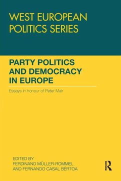 Cover Party Politics and Democracy in Europe
