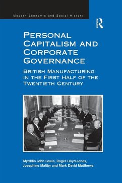 Cover Personal Capitalism and Corporate Governance