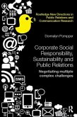 Corporate Social Responsibility, Sustainability and Public Relations