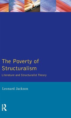 The Poverty of Structuralism Cover The Poverty of Structuralism