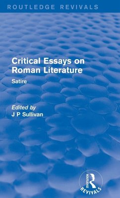 Cover Critical Essays on Roman Literature