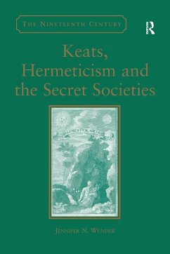 Cover Keats, Hermeticism, and the Secret Societies