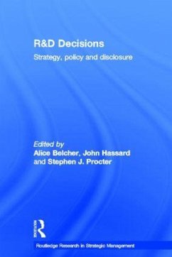 R&D Decisions - Belcher, Alice / Hassard, John / Procter, Stephen (eds.)