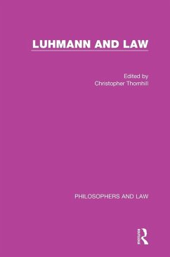 Cover Luhmann and Law