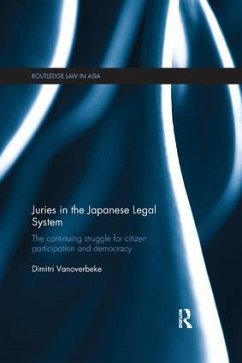 Juries in the Japanese Legal System - Vanoverbeke, Dimitri