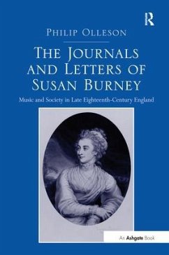 The Journals and Letters of Susan Burney - Olleson, Philip