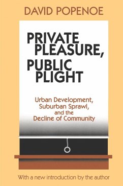 Private Pleasure, Public Plight - Kummer, Hans; Popenoe, David