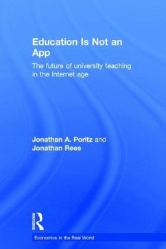 Education Is Not an App - Poritz, Jonathan A; Rees, Jonathan