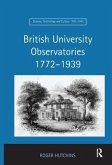 British University Observatories 1772-1939