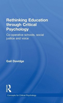 Cover Rethinking Education through Critical Psychology