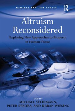 Altruism Reconsidered - Sýkora, Peter; Wiesing, Urban