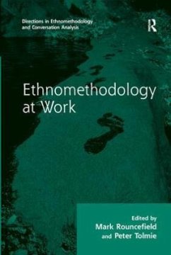 Cover Ethnomethodology at Work