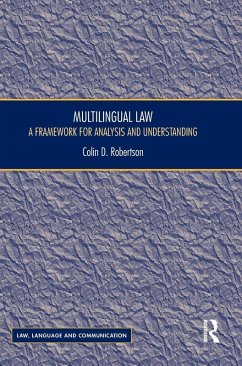 Cover Multilingual Law
