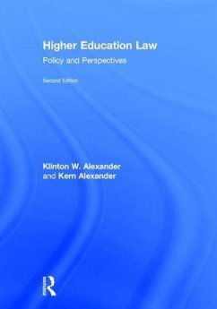 Higher Education Law - Alexander, Klinton W; Alexander, Kern