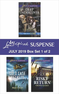Harlequin Love Inspired Suspense July 2019 - Box Set 1 of 2 (eBook, ePUB) - Worth, Lenora; Black, Maggie K.; Vaughan, Virginia