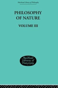 Hegel's Philosophy of Nature - Hegel, G W F