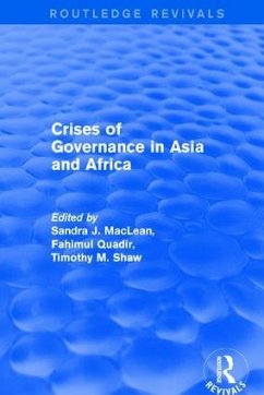 Crises of Governance in Asia and Africa - MacLean, Sandra J; Quadir, Fahimul