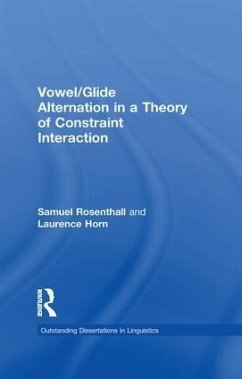 Vowel/Glide Alternation in a Theory of Constraint Interaction - Rosenthall, Samuel; Horn, Laurence