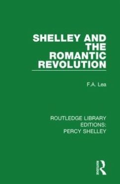 Cover Shelley and the Romantic Revolution