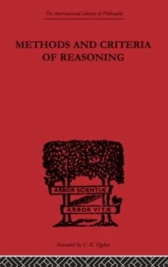 Methods and Criteria of Reasoning - Crawshay-Williams, Rupert