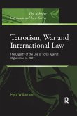 Terrorism, War and International Law Terrorism, War and International Law