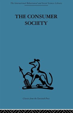 Cover The Consumer Society
