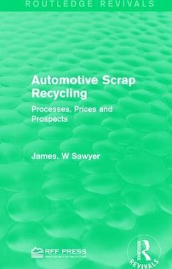 Automotive Scrap Recycling - Sawyer, James W