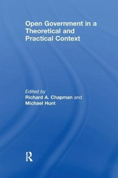 Open Government in a Theoretical and Practical Context - Hunt, Michael