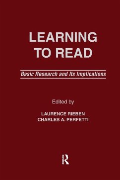 Cover Learning To Read