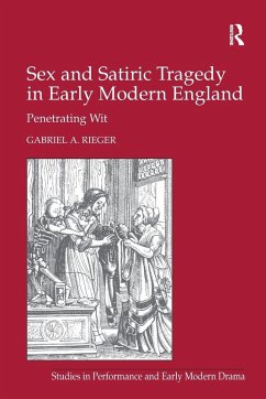 Cover Sex and Satiric Tragedy in Early Modern England