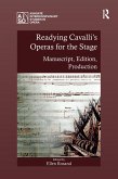 Readying Cavalli's Operas for the Stage