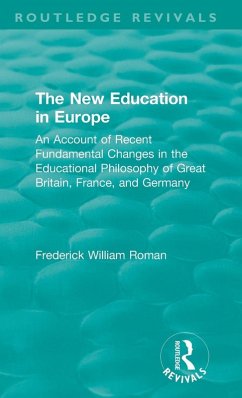 Cover The New Education in Europe