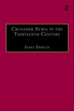 Crusader Syria in the Thirteenth Century