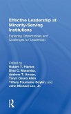 Effective Leadership at Minority-Serving Institutions