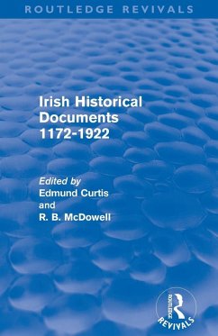 Irish Historical Documents, 1172-1972 (Routledge Revivals)